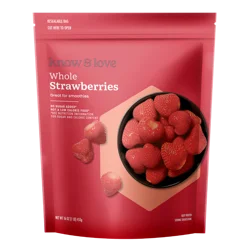 know & love Whole Strawberries Frozen Fruit 16 Ounces