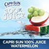 slide 6 of 7, Capri Sun Watermelon Flavored 100% Juice Blend from Concentrate with added ingredients and other natural flavor 10 ct Box, 6 fl oz Pouches, 10 ct