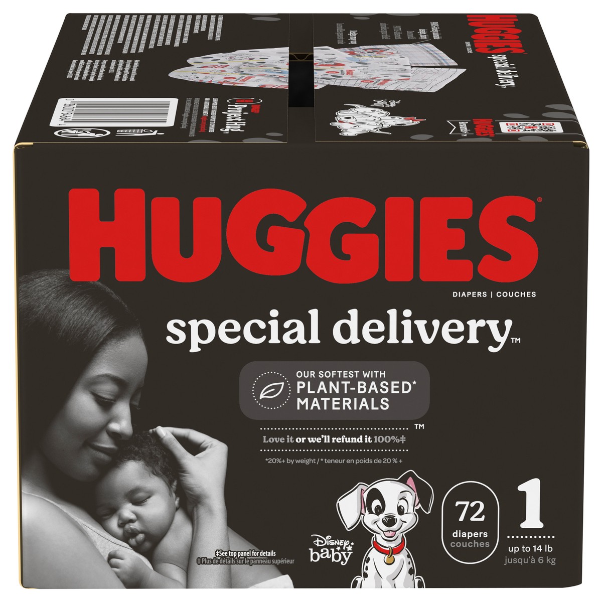 slide 1 of 5, Huggies Special Delivery Hypoallergenic Baby Diapers, 72 ct