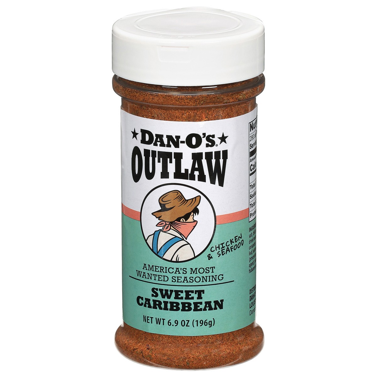 slide 2 of 4, Dan-O's Outlaw Sweet Caribbean Seasoning 6.9 Ounces, 6.9 oz