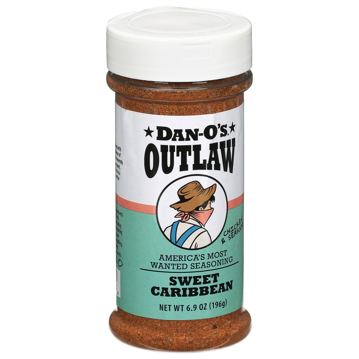 slide 4 of 4, Dan-O's Outlaw Sweet Caribbean Seasoning 6.9 Ounces, 6.9 oz