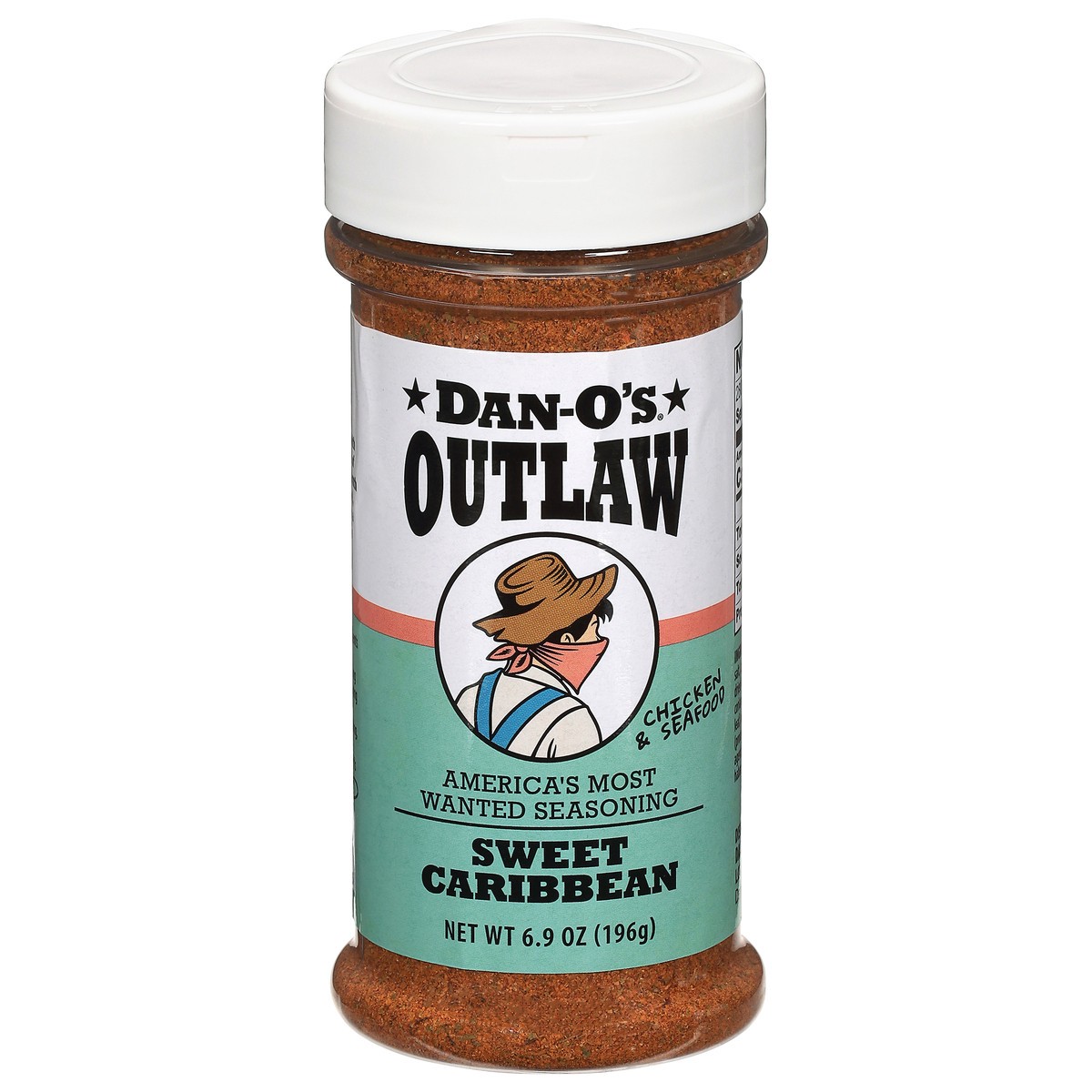 slide 1 of 4, Dan-O's Outlaw Sweet Caribbean Seasoning 6.9 Ounces, 6.9 oz