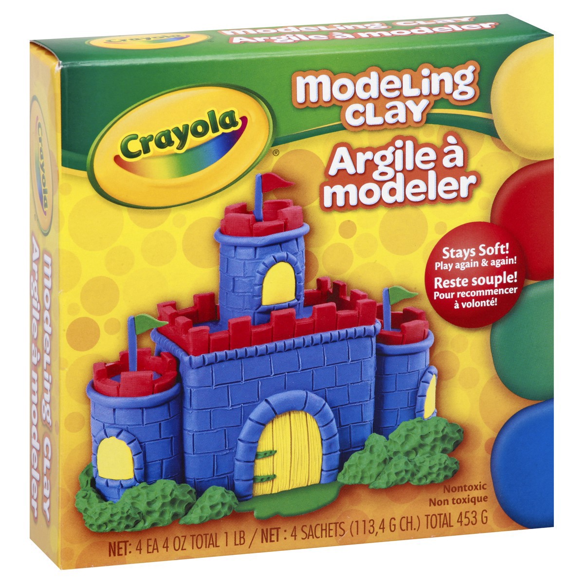 slide 8 of 9, Crayola Modeling Clay - 4 Piece, 4 ct