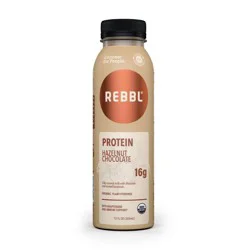 REBBL Organic Hazelnut Chocolate Plant-Powered Protein Elixer- 12 fl oz
