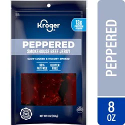 Kroger Peppered Smokehouse Beef Jerky
