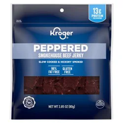 Kroger Peppered Smokehouse Beef Jerky
