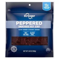 Kroger Peppered Smokehouse Beef Jerky