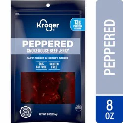 Kroger Peppered Smokehouse Beef Jerky