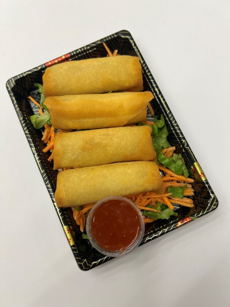 slide 1 of 1, Wabisan Asian Foods Veggie Egg Roll, 4 oz