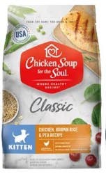 Chicken Soup for the Soul Kitten Chicken Brown Rice & Pea