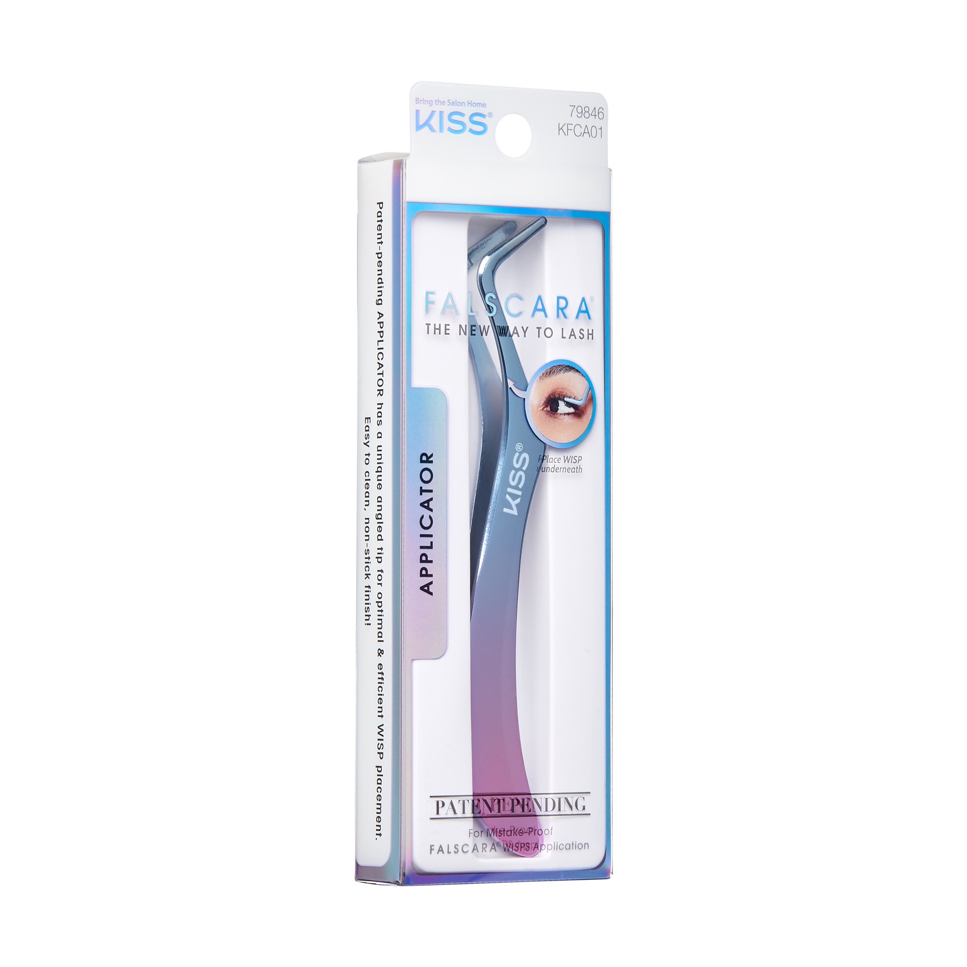 slide 2 of 5, KISS Falscara Eyelash, Applicator, 1 ct