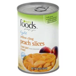 Lowes Foods Light Peach Slices In Juice & Water