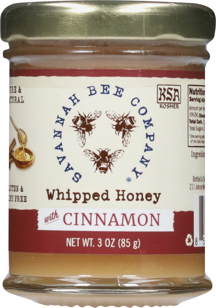 slide 4 of 13, Savannah Bee Company Whipped Honey with Cinnamon 3 oz, 3 oz