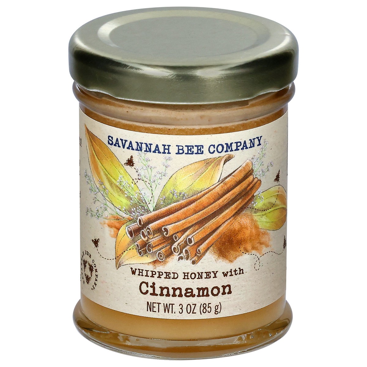 slide 1 of 13, Savannah Bee Company Cinnamon Whipped Honey 3 oz, 3 oz