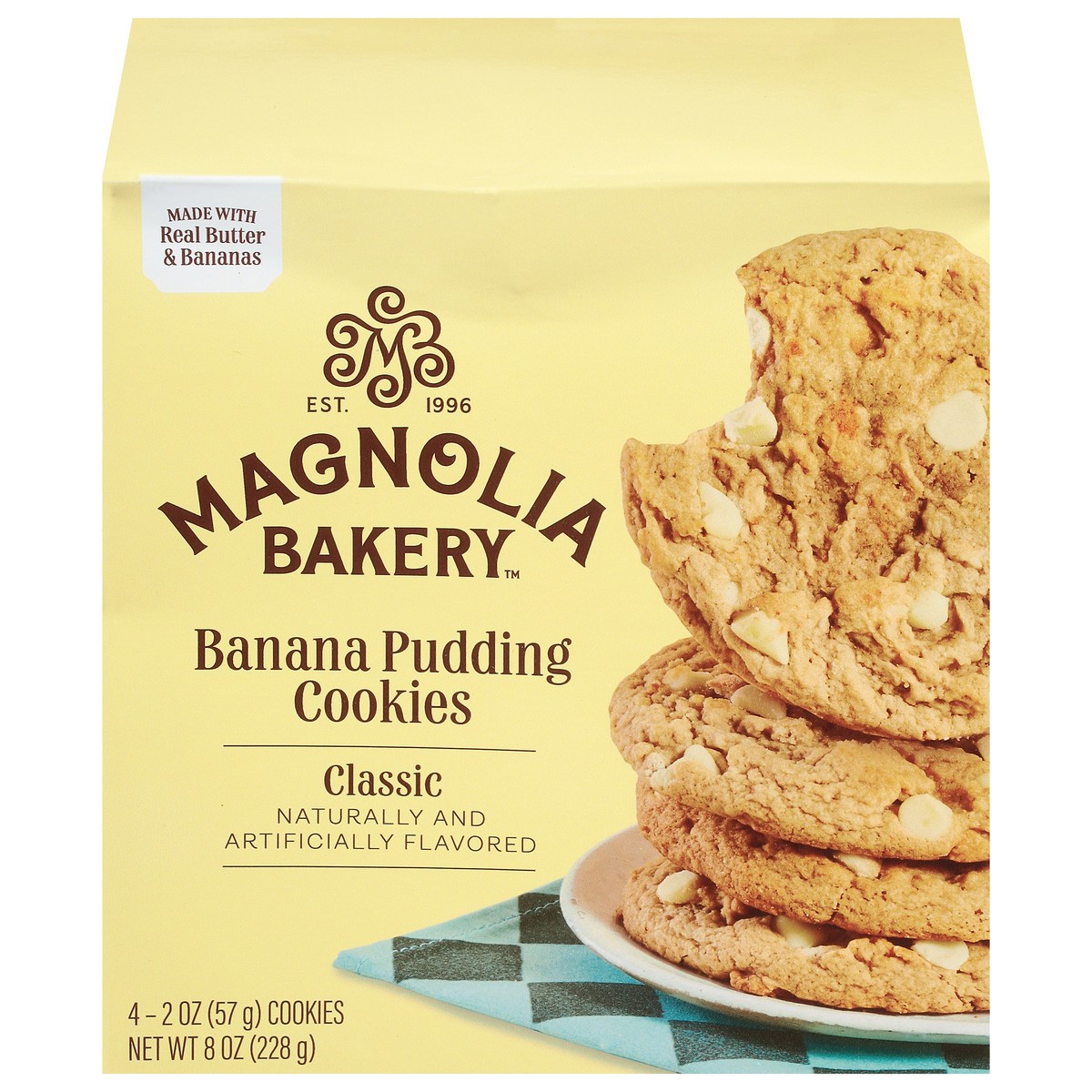 slide 13 of 13, Magnolia Bakery Classic Banana Pudding Cookies 4 - 2 oz Cookies, 4 ct