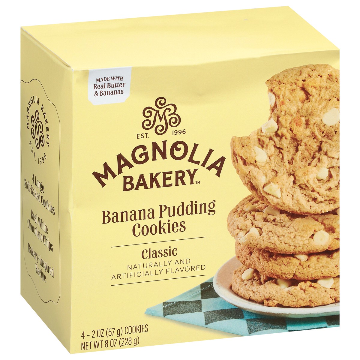 slide 5 of 13, Magnolia Bakery Classic Banana Pudding Cookies 4 - 2 oz Cookies, 4 ct