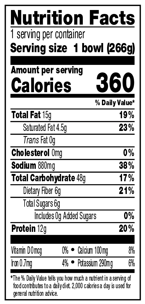 slide 7 of 7, Amy's Kitchen Vegan Tortilla Casserole Bowl, 9.4 oz