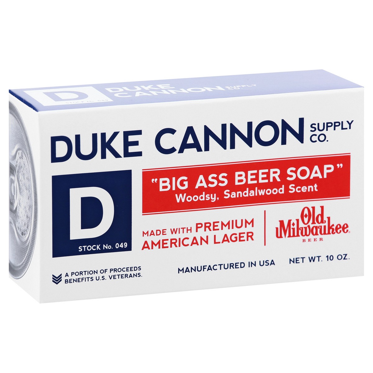 slide 6 of 8, Duke Cannon Old Milwaukee Big A Beer Soap, 10 oz