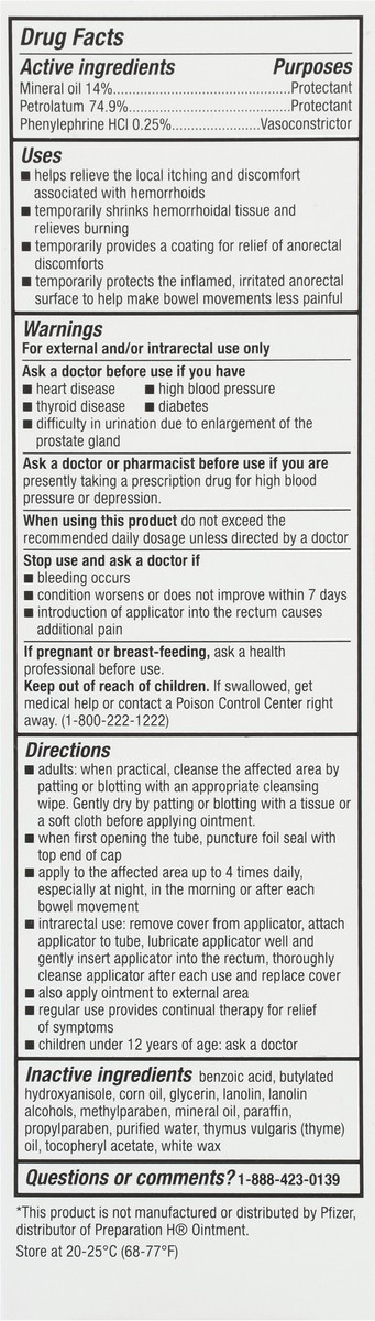 slide 6 of 10, Topcare Hermorrhoidal Ointment, 2 oz