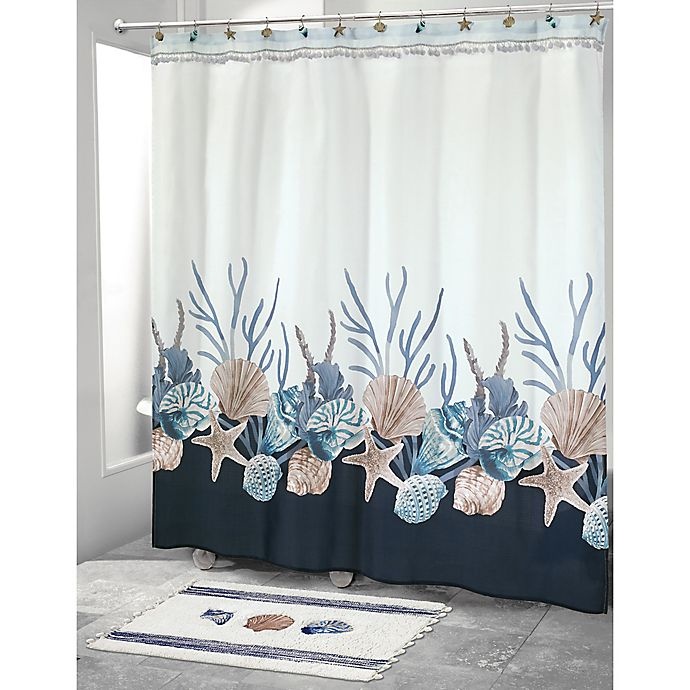 slide 1 of 2, Avanti Blue Lagoon Shower Curtain, 1 ct