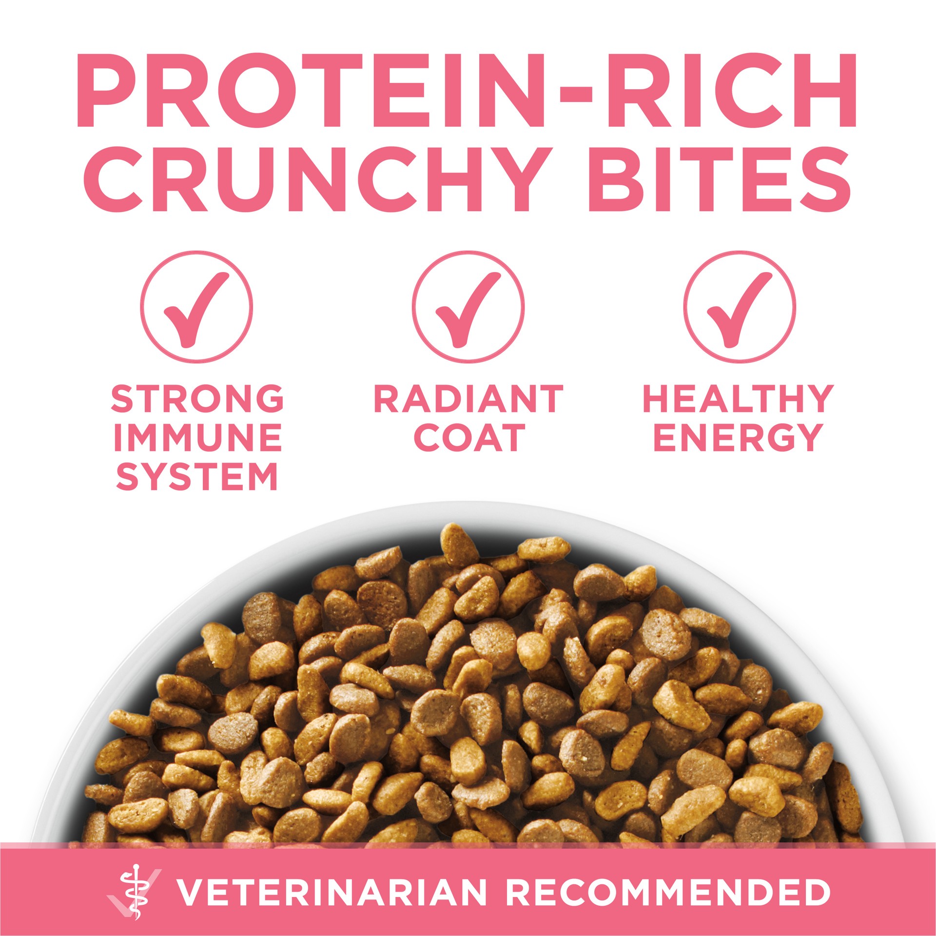 slide 8 of 9, Purina ONE High Protein, Natural Dry Kitten Food, +Plus Healthy Kitten Formula - 3.5 lb. Bag, 56 oz