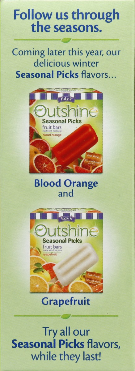 slide 3 of 4, Edy's Outshine Seasonal Picks Fruit Bars - Raspberry, 6 ct