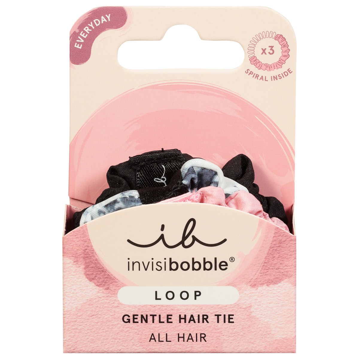 slide 3 of 9, Invisibobble All Hair Loop Gentle Hair Tie 3 ea, 3 ct