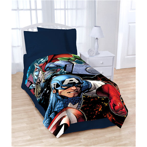 slide 1 of 1, Marvel Avengers Fleece Blanket, 1 ct