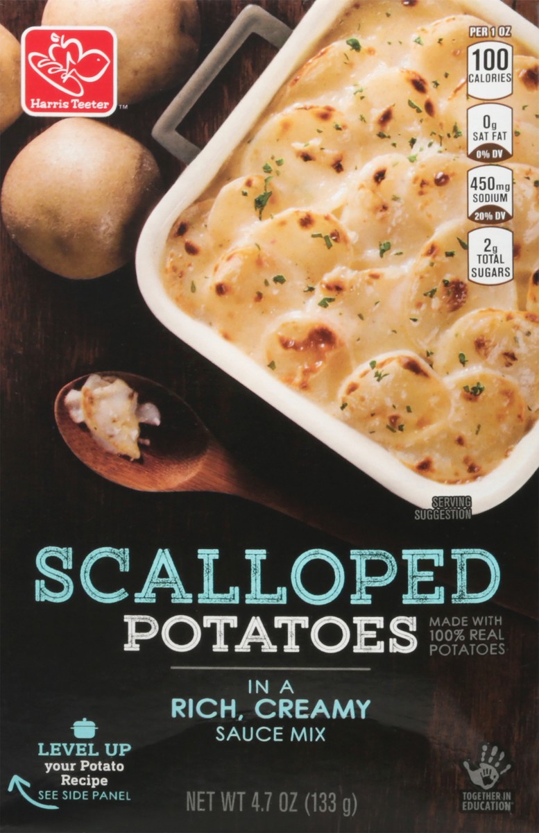 slide 1 of 12, Harris Teeter Scalloped Potatoes, 5.25 oz