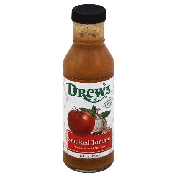 slide 1 of 1, Drew's Smoked Tomato Dressing and Quick Marinade, 12 fl oz