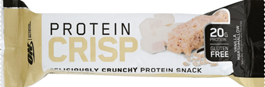 slide 1 of 1, Optimum Nutrition On On Protein Crisp Van Marshmallow 1.98 Oz, 1 ct