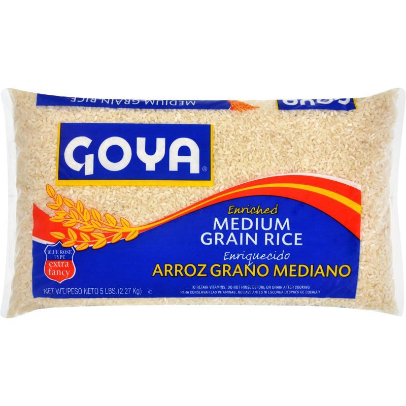 slide 1 of 3, Goya Rice 5 lb, 5 lb