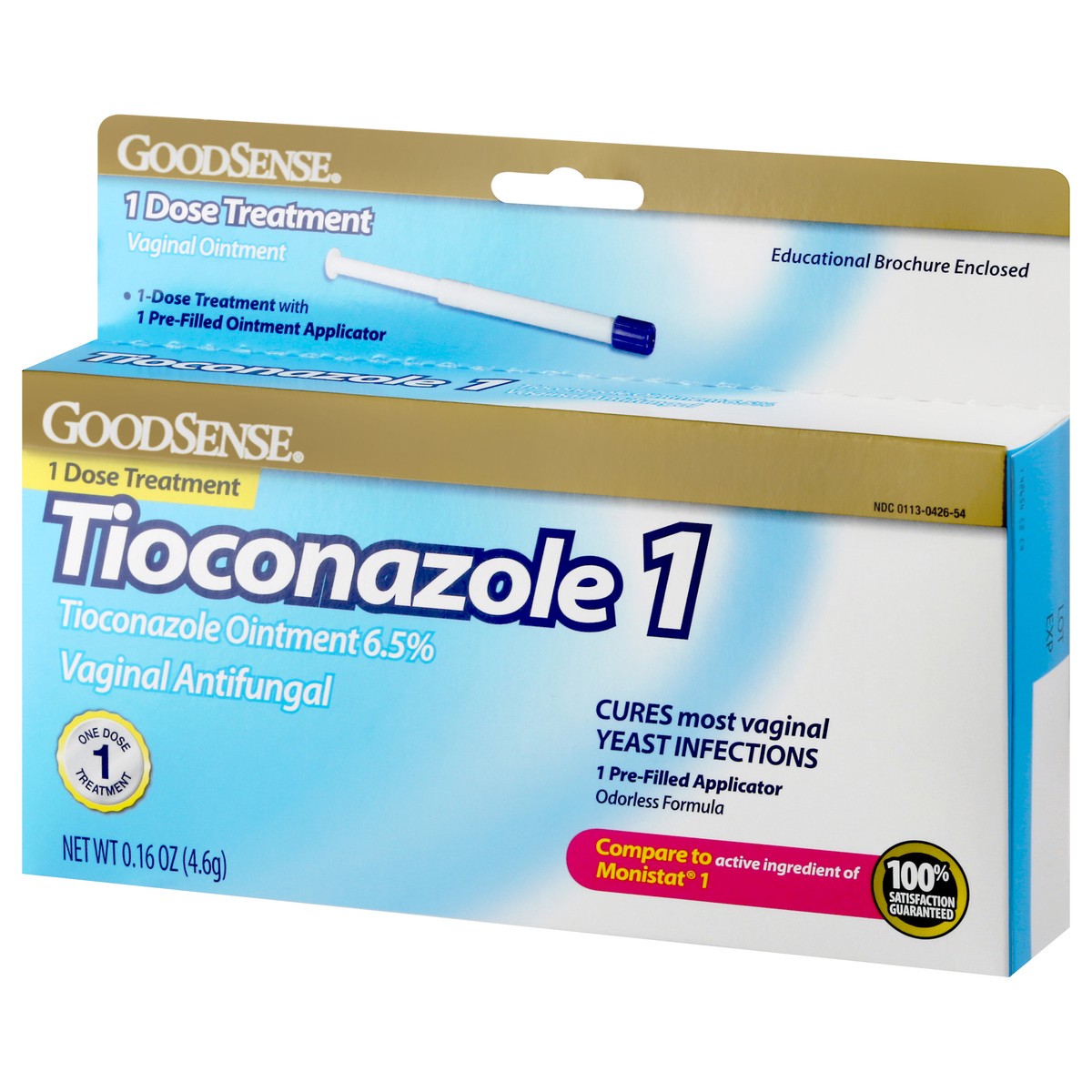 slide 5 of 9, Goodsense Odorless Tioconazole 1 0.16 oz, 0.16 oz