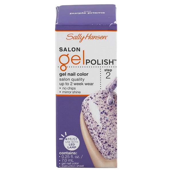 slide 1 of 6, Sally Hansen Salon Gel Polish - 250 Purple Prisms, 0.25 fl oz