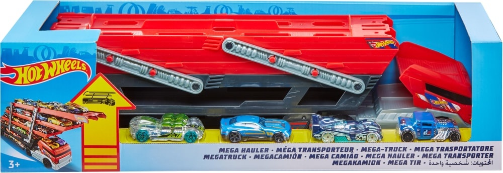 slide 1 of 1, Mattel Hot Wheels Mega Hauler Toy Set, 1 ct