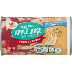 Giant Unsweetened 100% Pure Apple Juice Frozen Concentrate