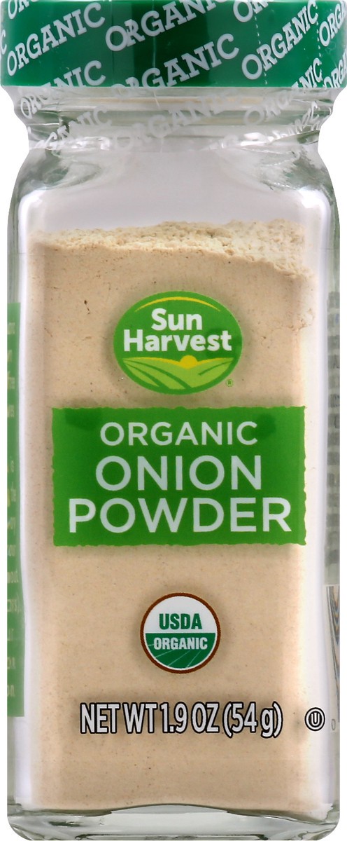 slide 1 of 11, Sun Harvest Sh/Ot Organic Onion Powder, 1.9 oz
