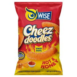 Wise Cheez Doodles Hot & Honey - 3.2 oz