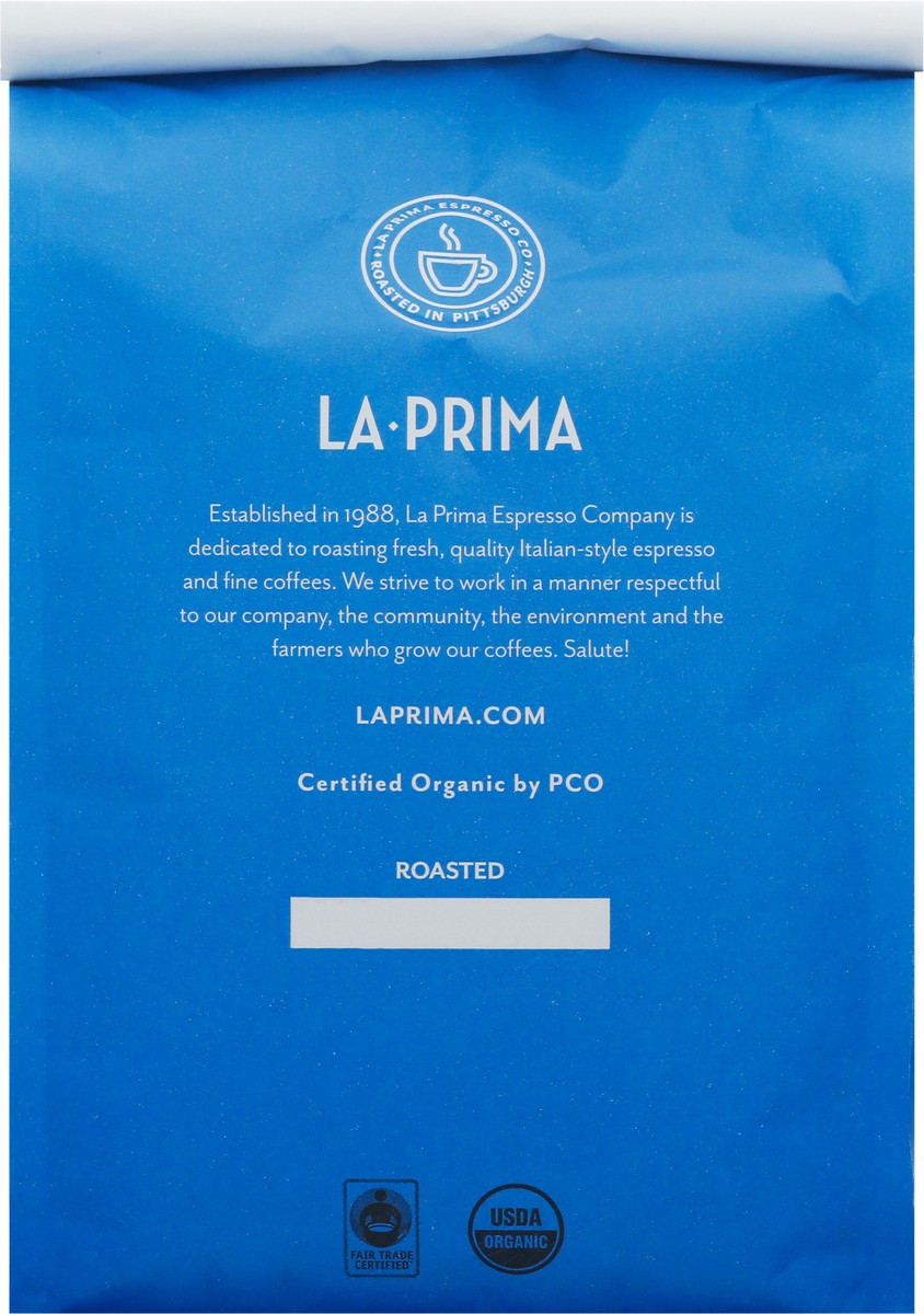 slide 2 of 11, La Prima Espresso Co Organic Medium Roast Sumatra Coffee 16 oz, 16 oz