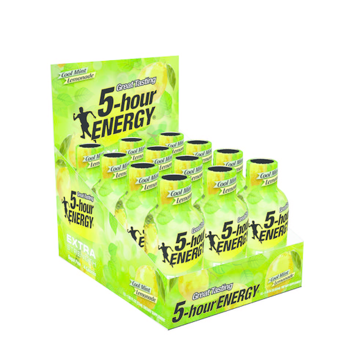 slide 1 of 1, 5-hour ENERGY Shot, Extra Strength, Cool Mint Lemonade, 1 ct