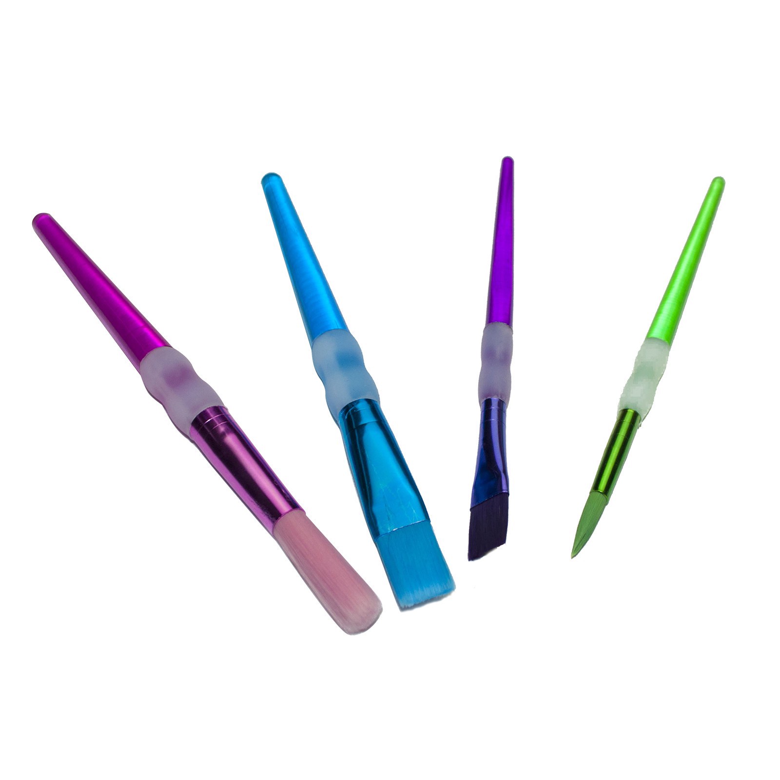 slide 4 of 5, Easy-Grip Paintbrushes By Creatology, 1 ct