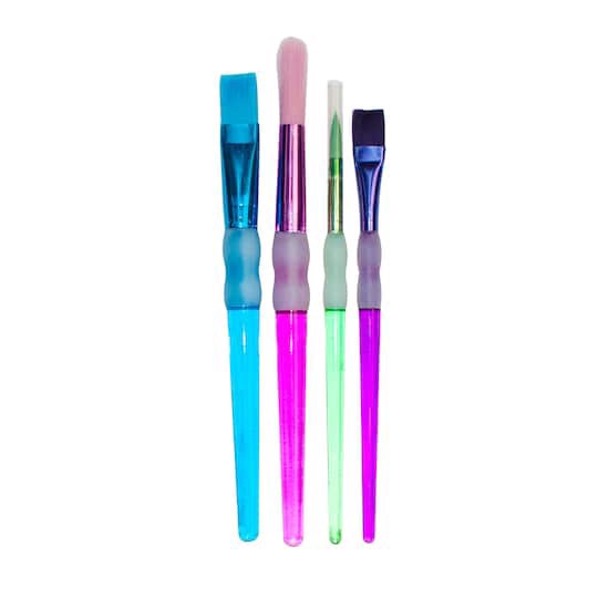 slide 1 of 5, Easy-Grip Paintbrushes By Creatology, 1 ct