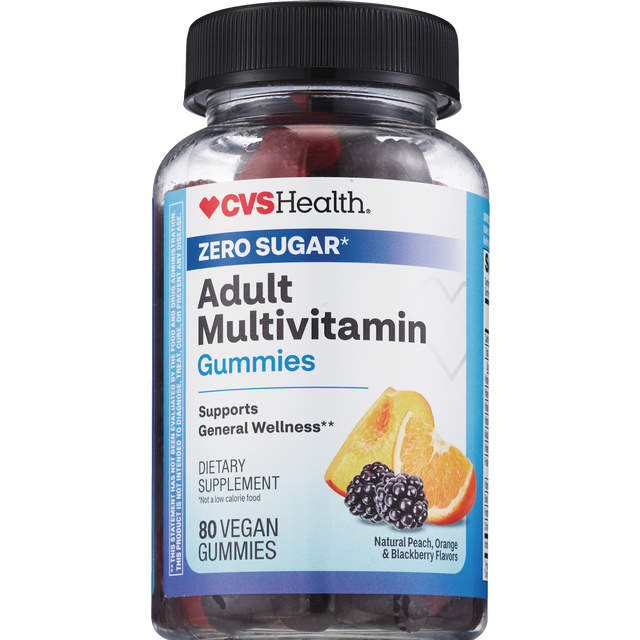 slide 1 of 1, CVS Health Sugar Free Adult Multivitamin Gummy, 80 Ct, 80 ct