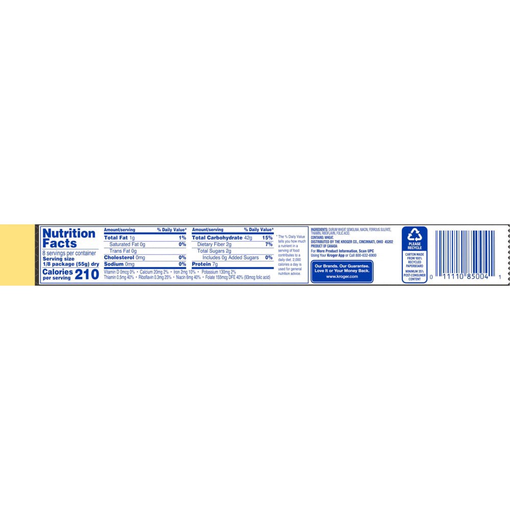 slide 3 of 6, Kroger Spaghetti, 16 oz