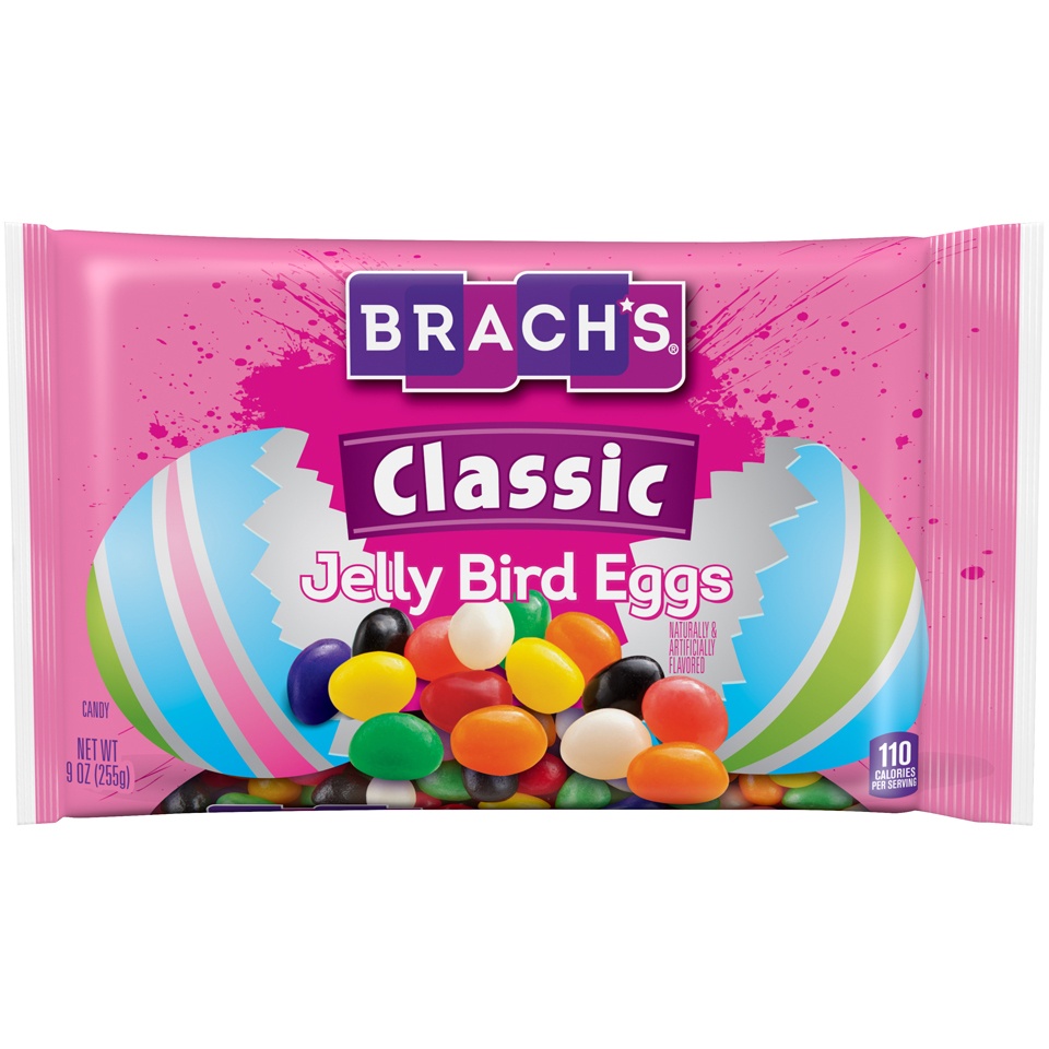 slide 1 of 8, Brach's Classic Jelly Bean Eggs, 9 oz