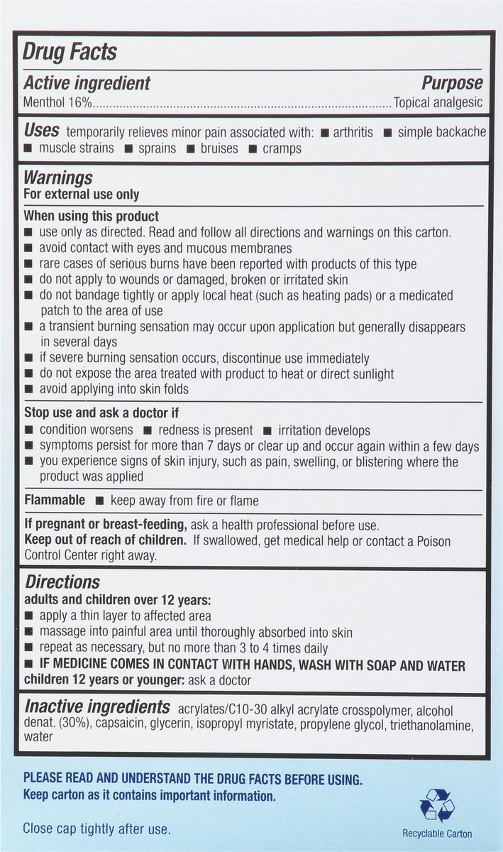 slide 10 of 17, Icy Hot Original No Mess Roll-On Pain Relief 1.5 fl oz, 1.5 fl oz