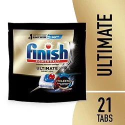 Finish Powerball Ultimate Automatic Dishwasher Detergent - 21 Tabs - 21 CT