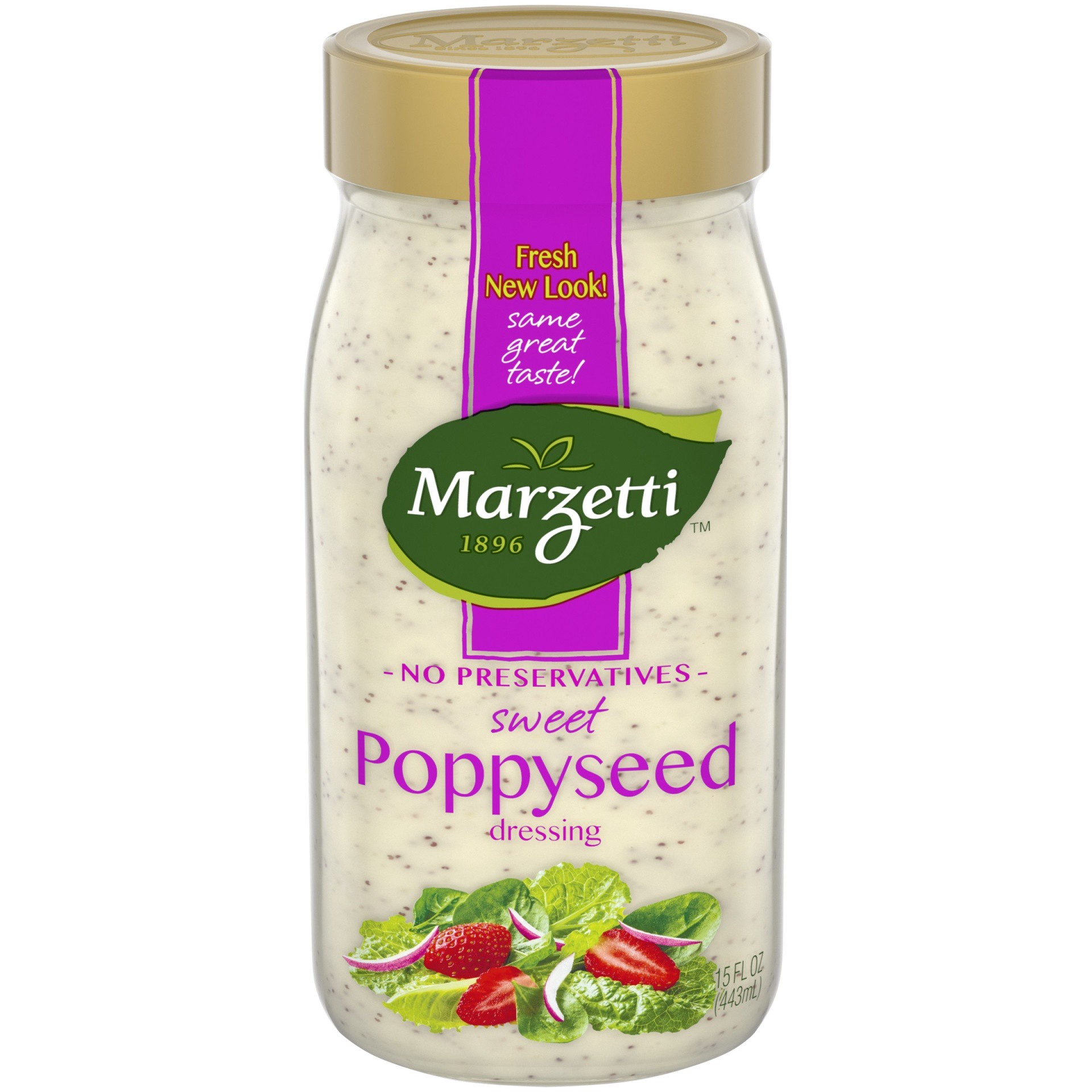 slide 1 of 9, Marzetti Sweet Poppyseed Dressing 13 fl. oz. Jar, 13 fl oz