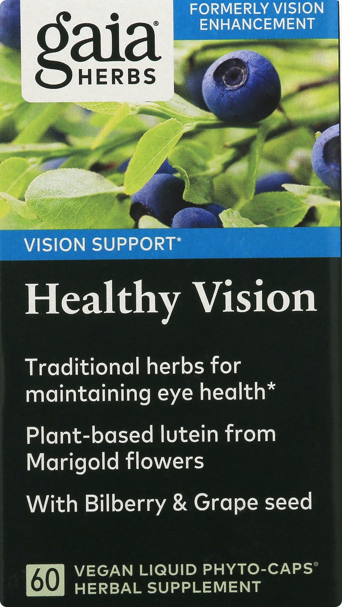 slide 6 of 9, Gaia Herbs Healthy Vision 60 ea, 60 ct