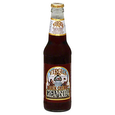 slide 1 of 1, Virgil's Black Cherry Cream Soda - 12 oz, 12 oz